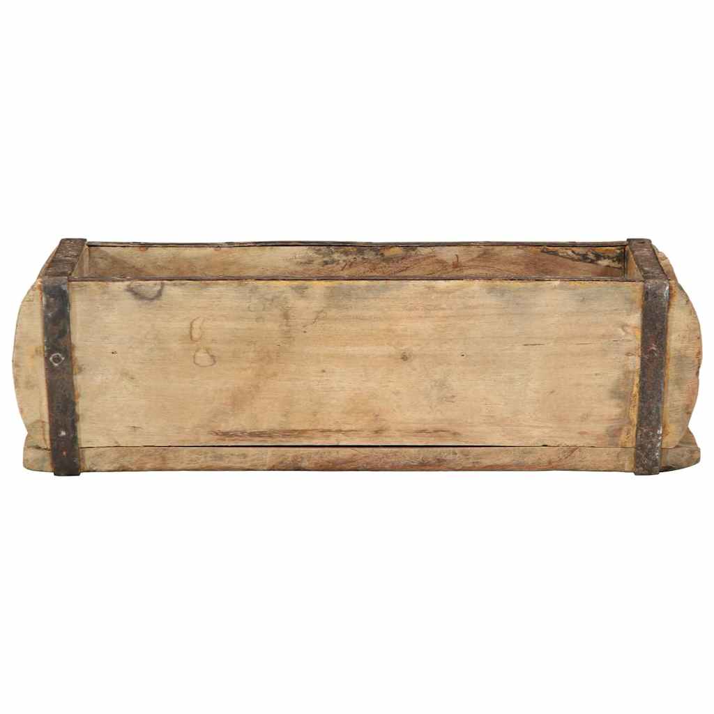 Brett med lagring Brun 30 x 15 x 9 cm Massiv Reclaim Tre