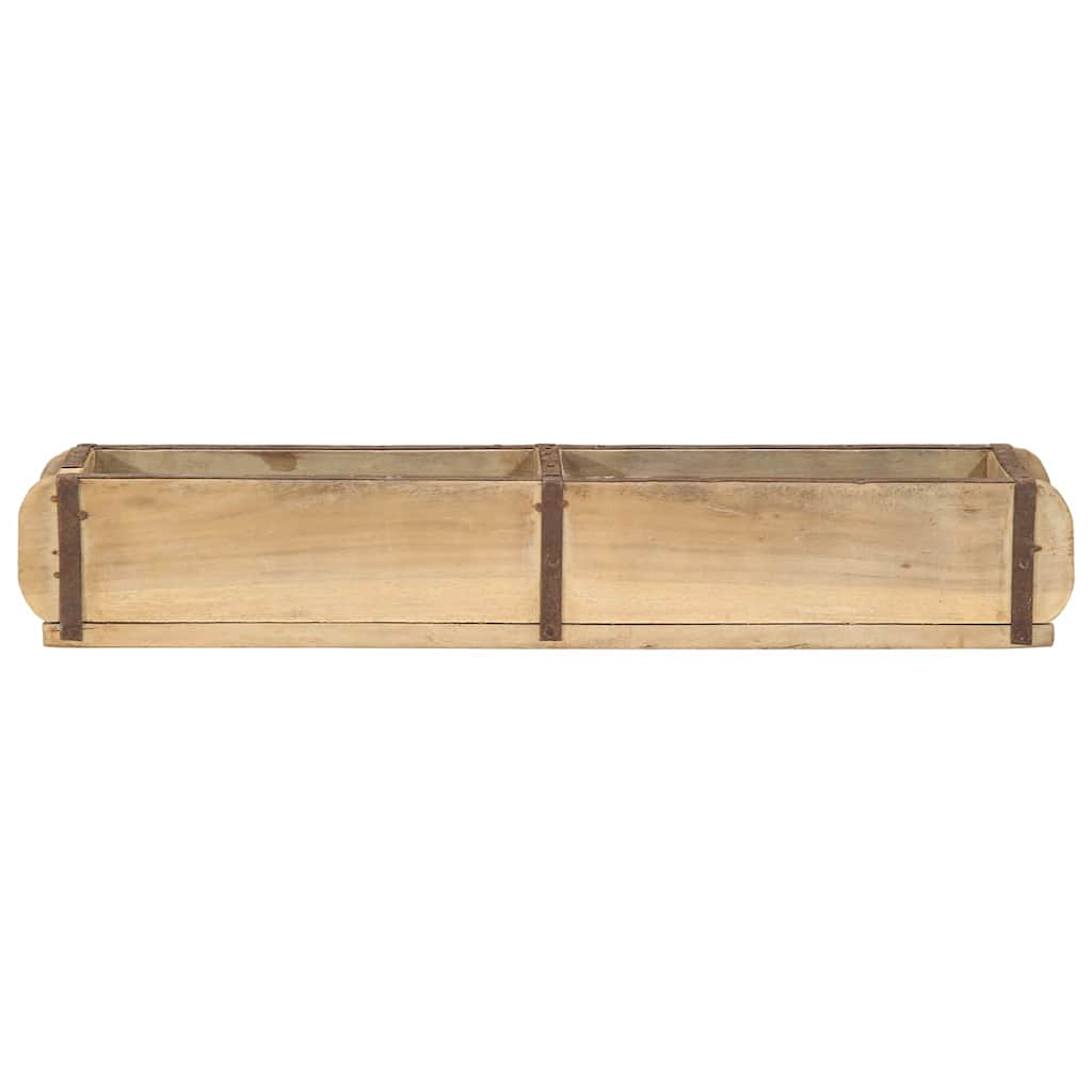 Brett med lagring 4 pcs Brun 57 x 15 x 9 cm Massiv Reclaim Tre