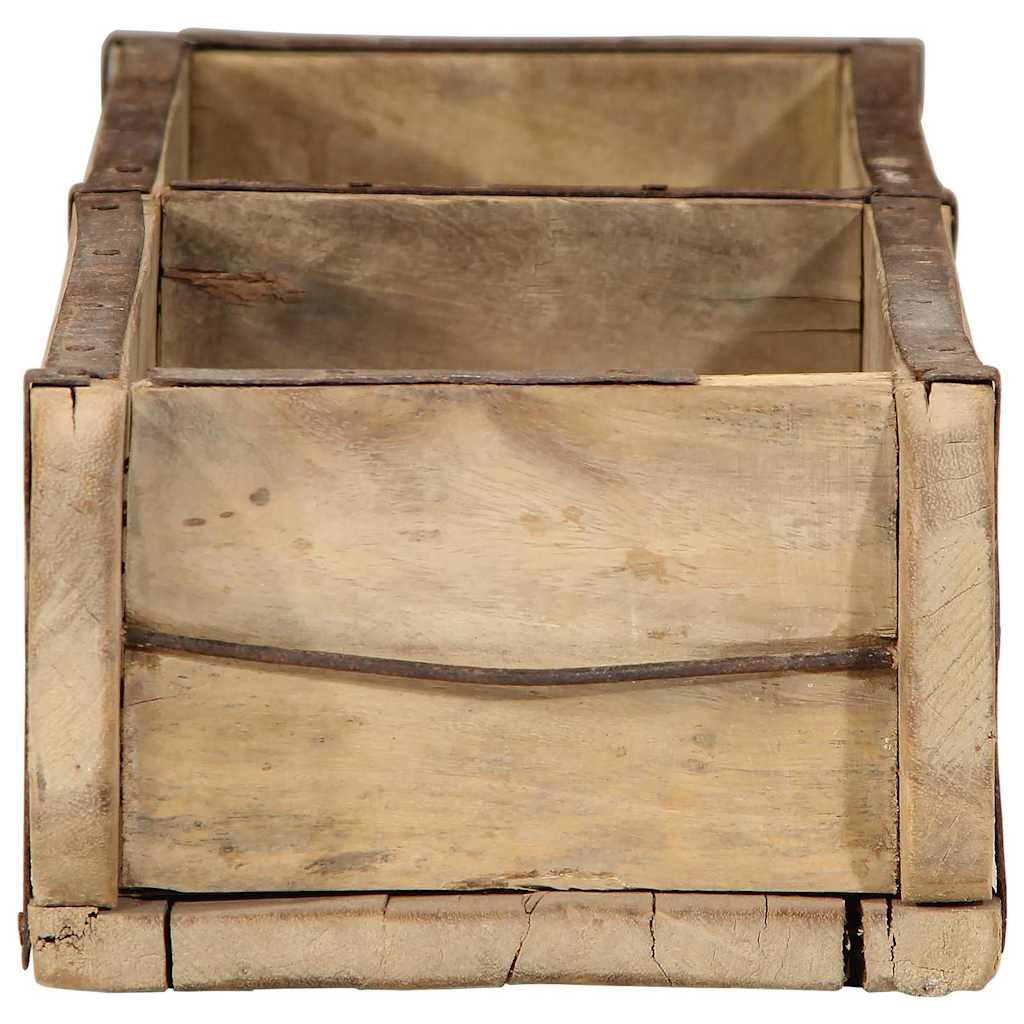 Brett med lagring 4 pcs Brun 57 x 15 x 9 cm Massiv Reclaim Tre