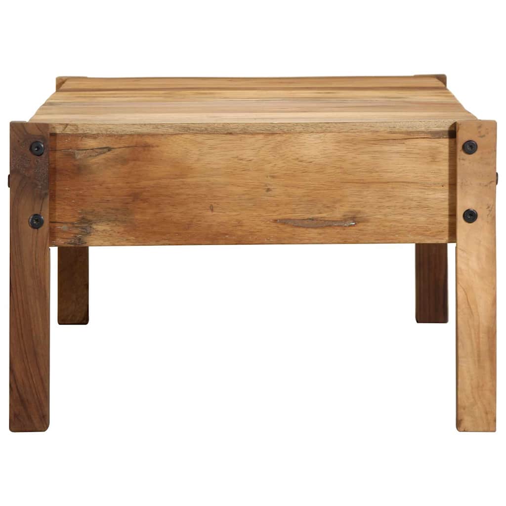 Kaffebord med skuff Brun 110 x 54 x 35 cm Massiv Reclaim Tre