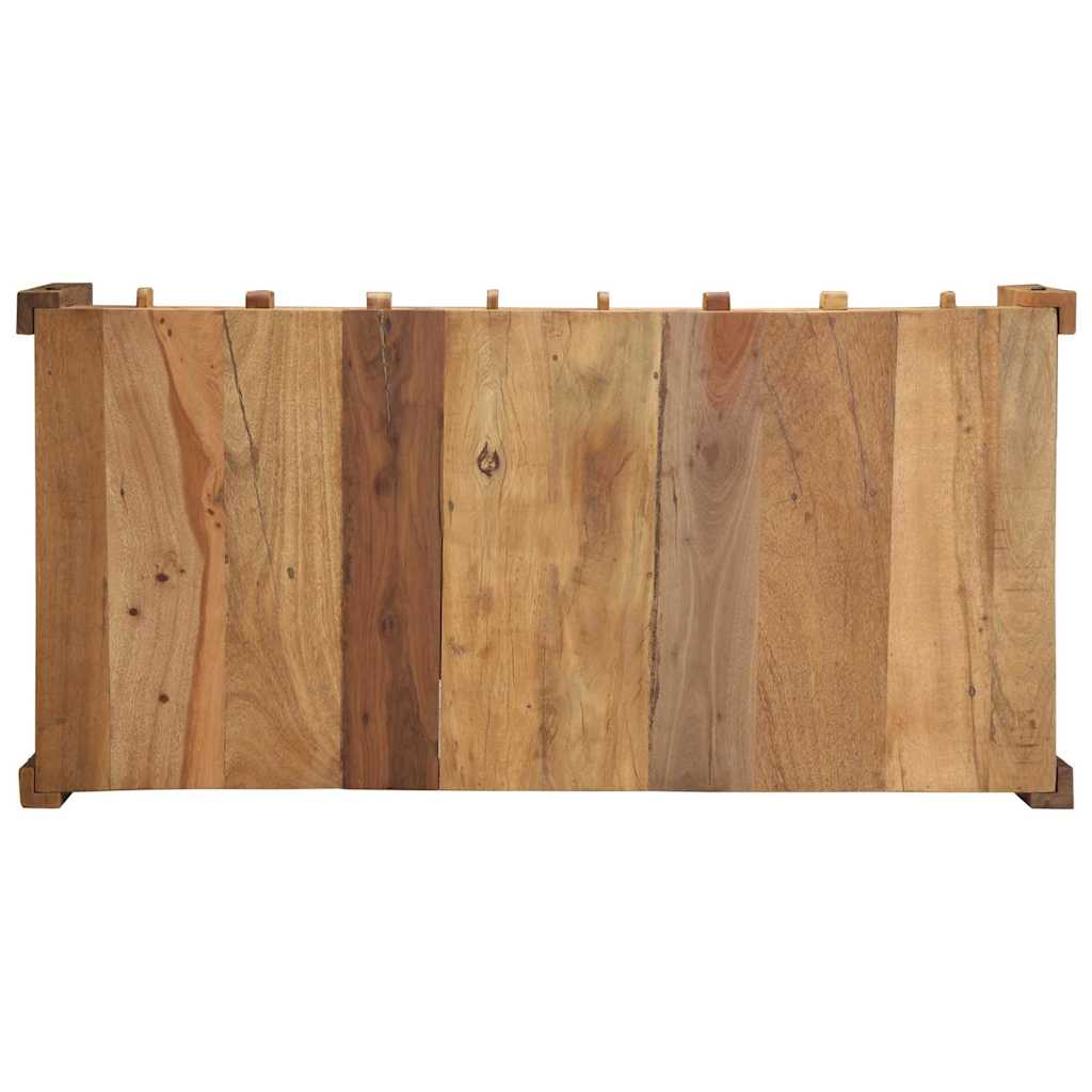 Kaffebord med skuff Brun 110 x 54 x 35 cm Massiv Reclaim Tre