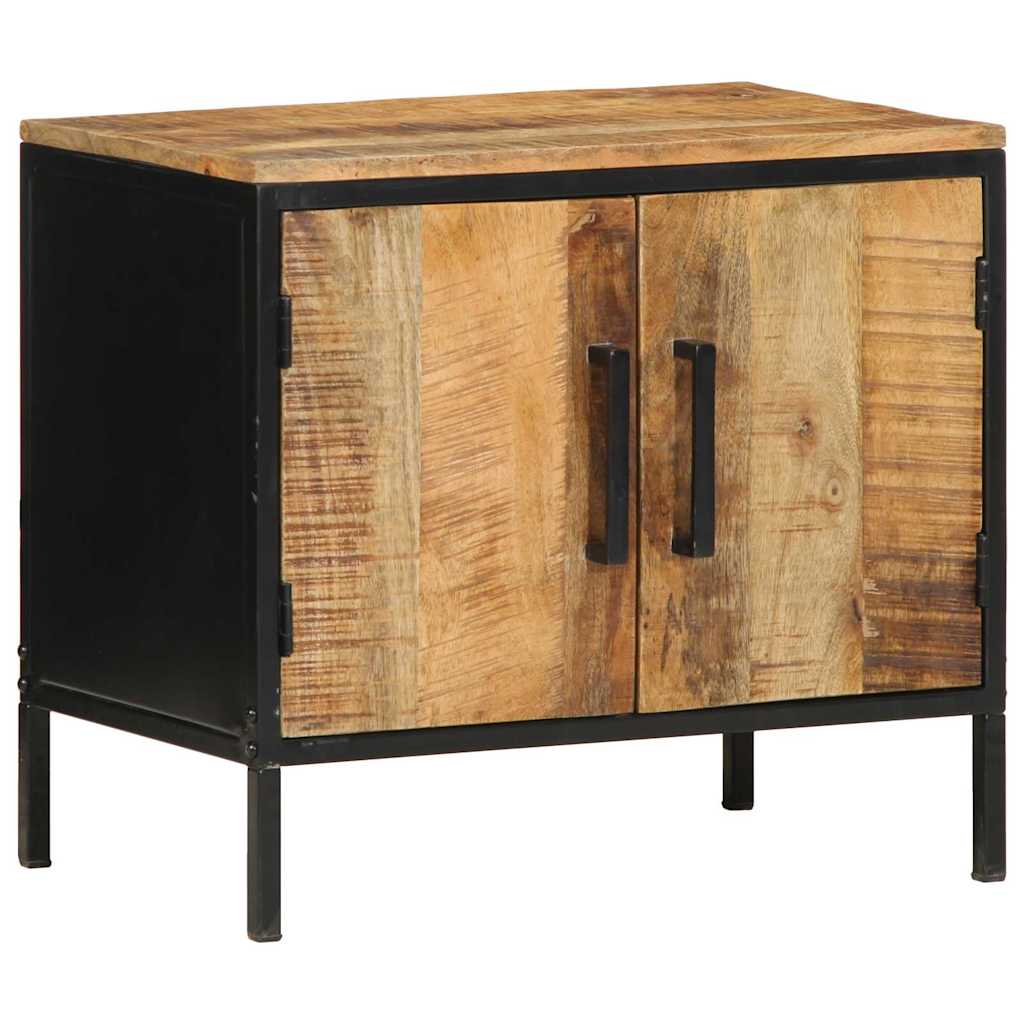 Nattbordskap 2 pcs Brun og svart 50 x 30 x 45 cm