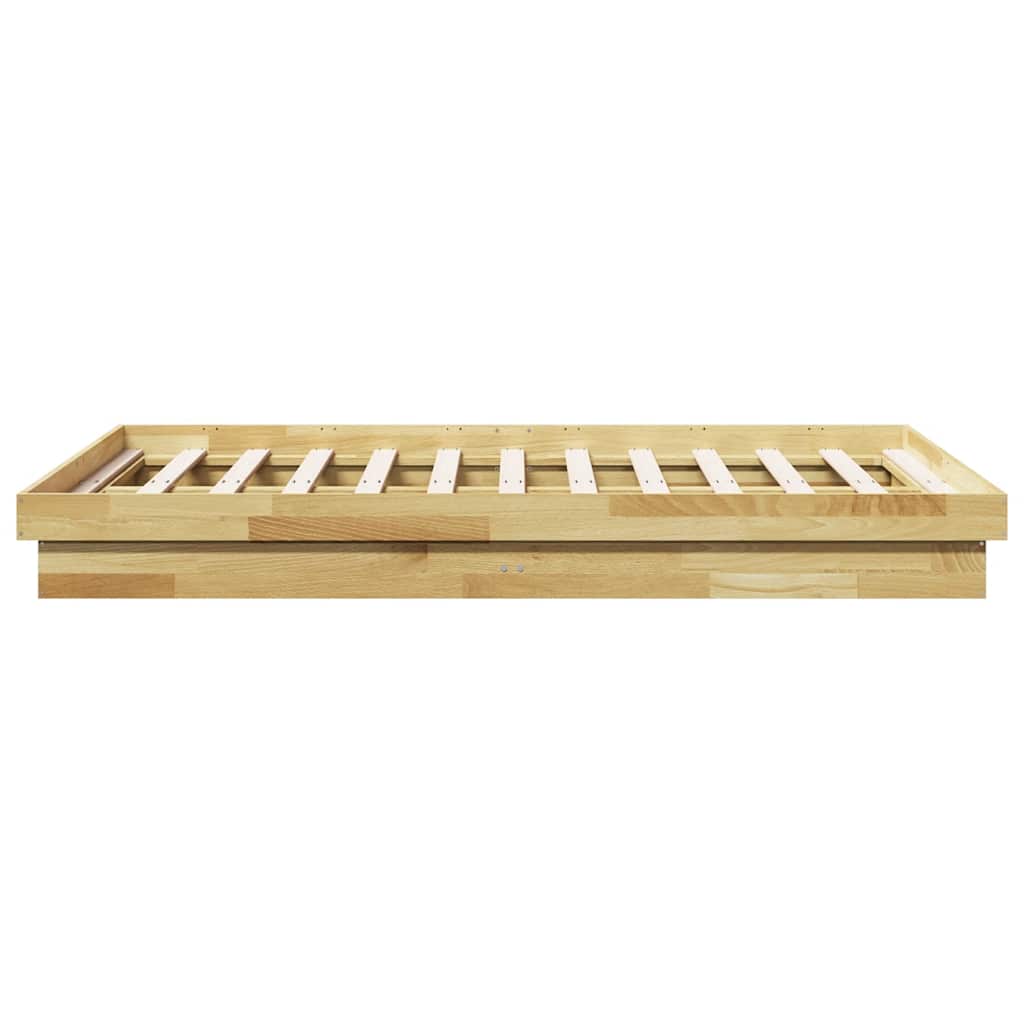 Sengeramme uten Madrass 120x200 cm Heltre Eik