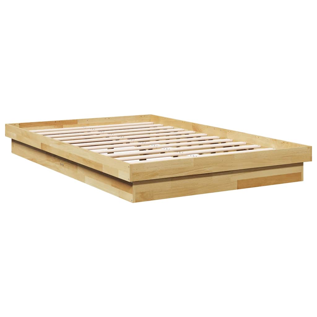 Sengeramme uten Madrass 120x200 cm Heltre Eik