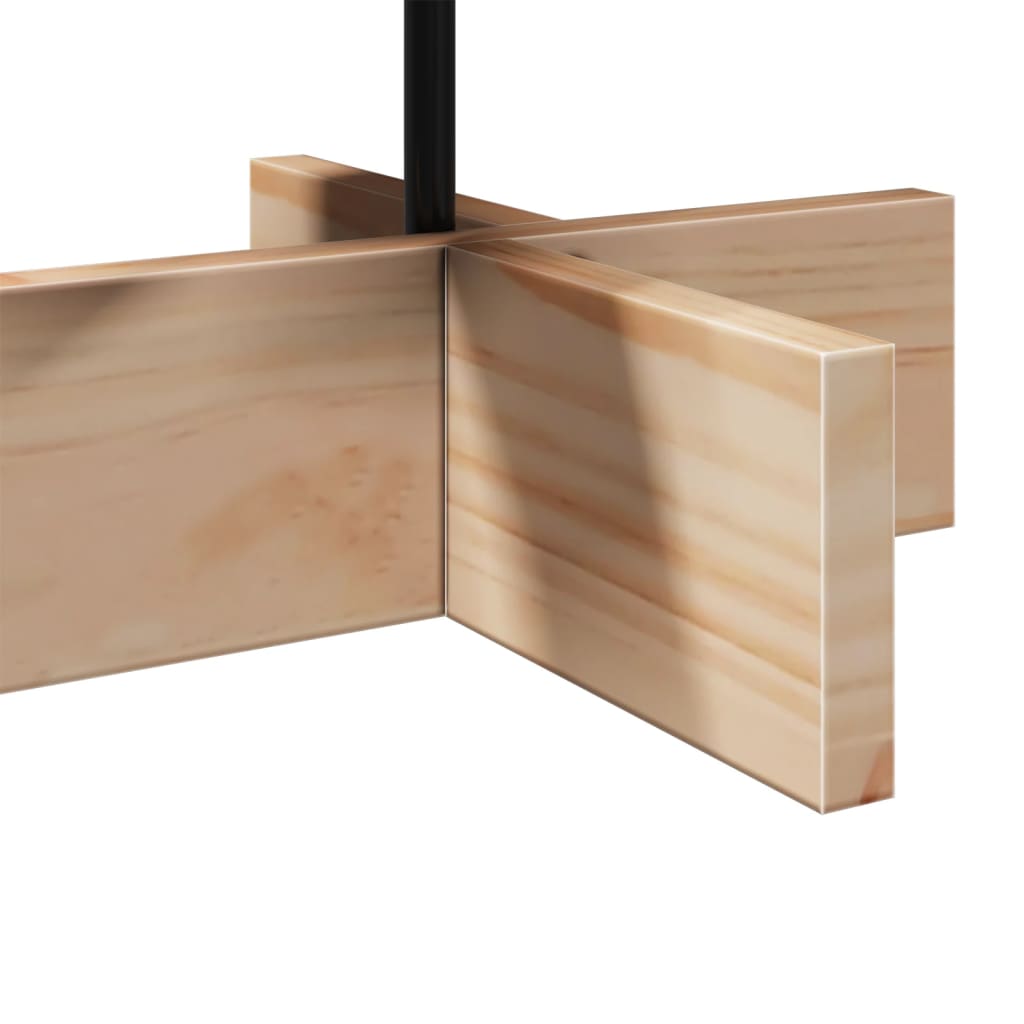 Juletre av tre til pynt 60 cm heltre furu