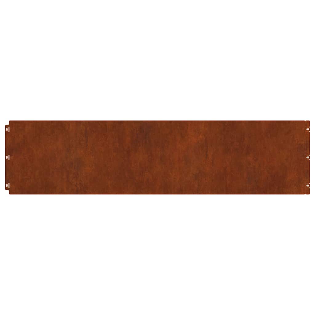 Plenkanter 20 stk 25x103 cm fleksibelt forvitringsstål