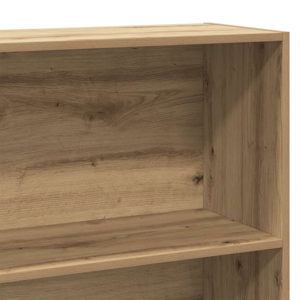 Bokhylle artisan eik 80x30x189 cm konstruert tre