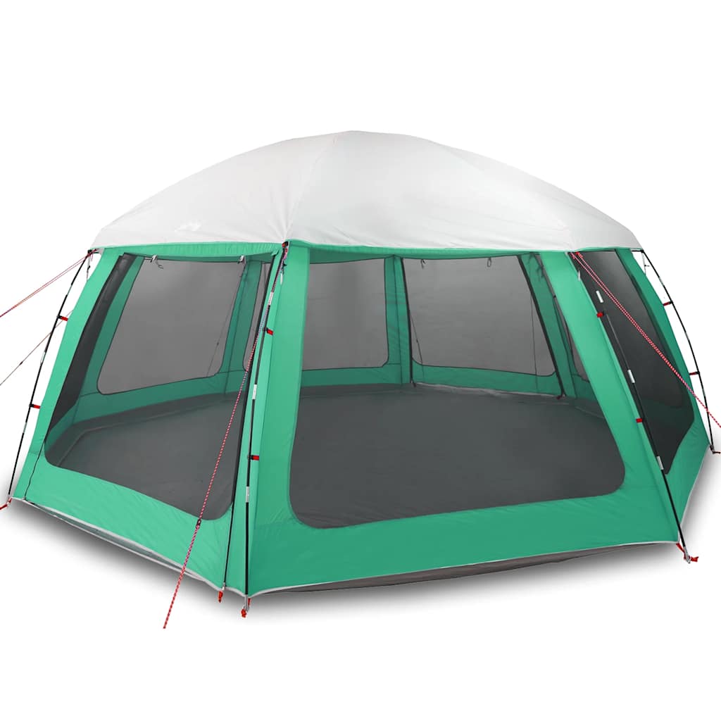 bassengtelt med avtagbare flue og nettingvegger azurblå