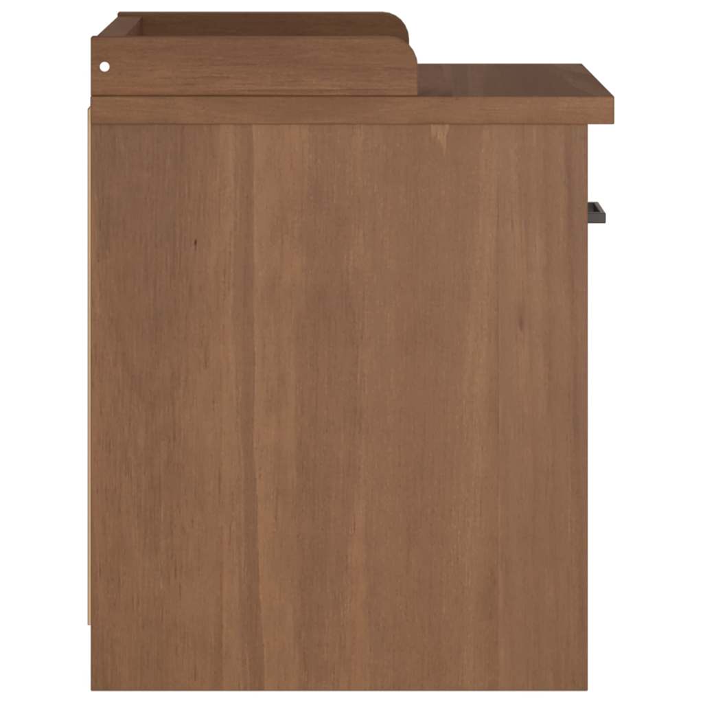 Gangbenk SANDNES 45x40x50 cm heltre furu
