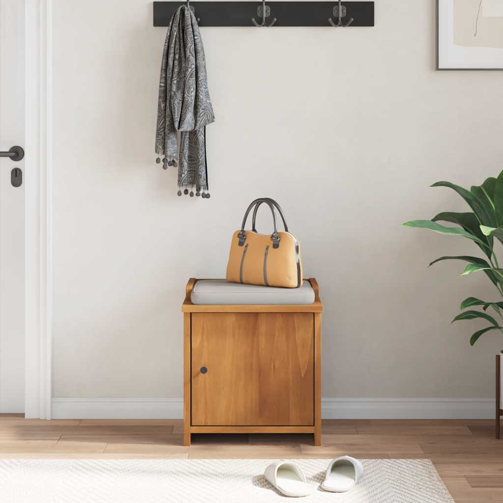 Gangbenk SANDNES 45x40x50 cm heltre furu