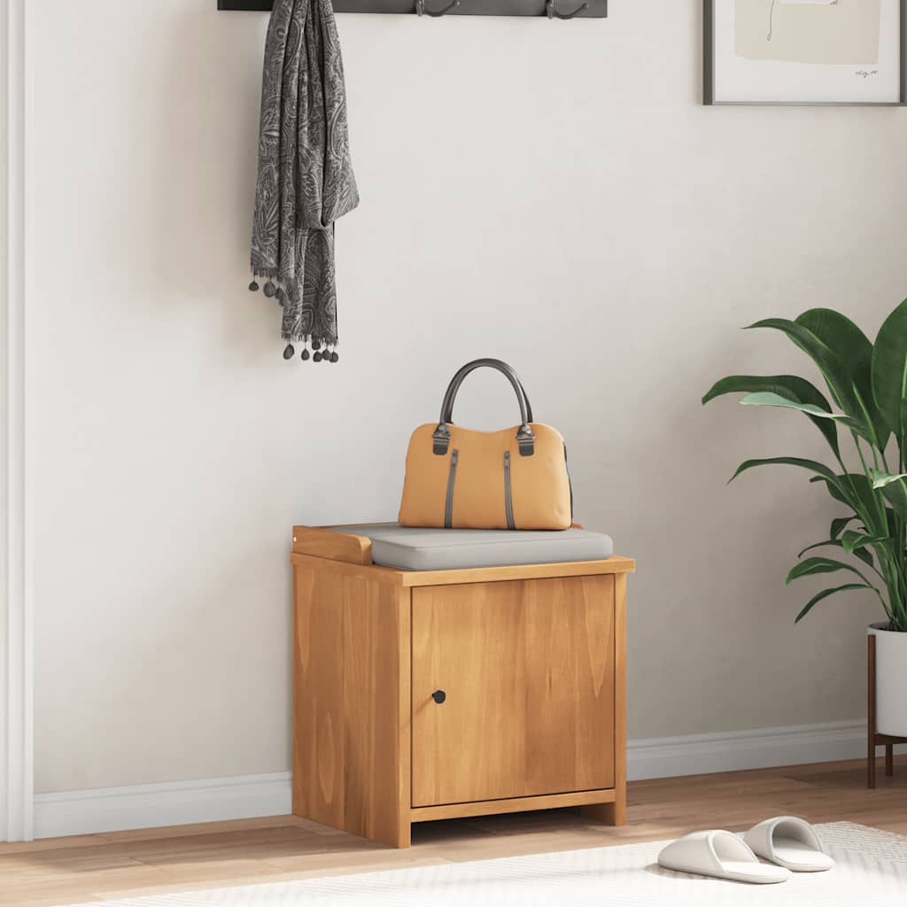 Gangbenk SANDNES 45x40x50 cm heltre furu