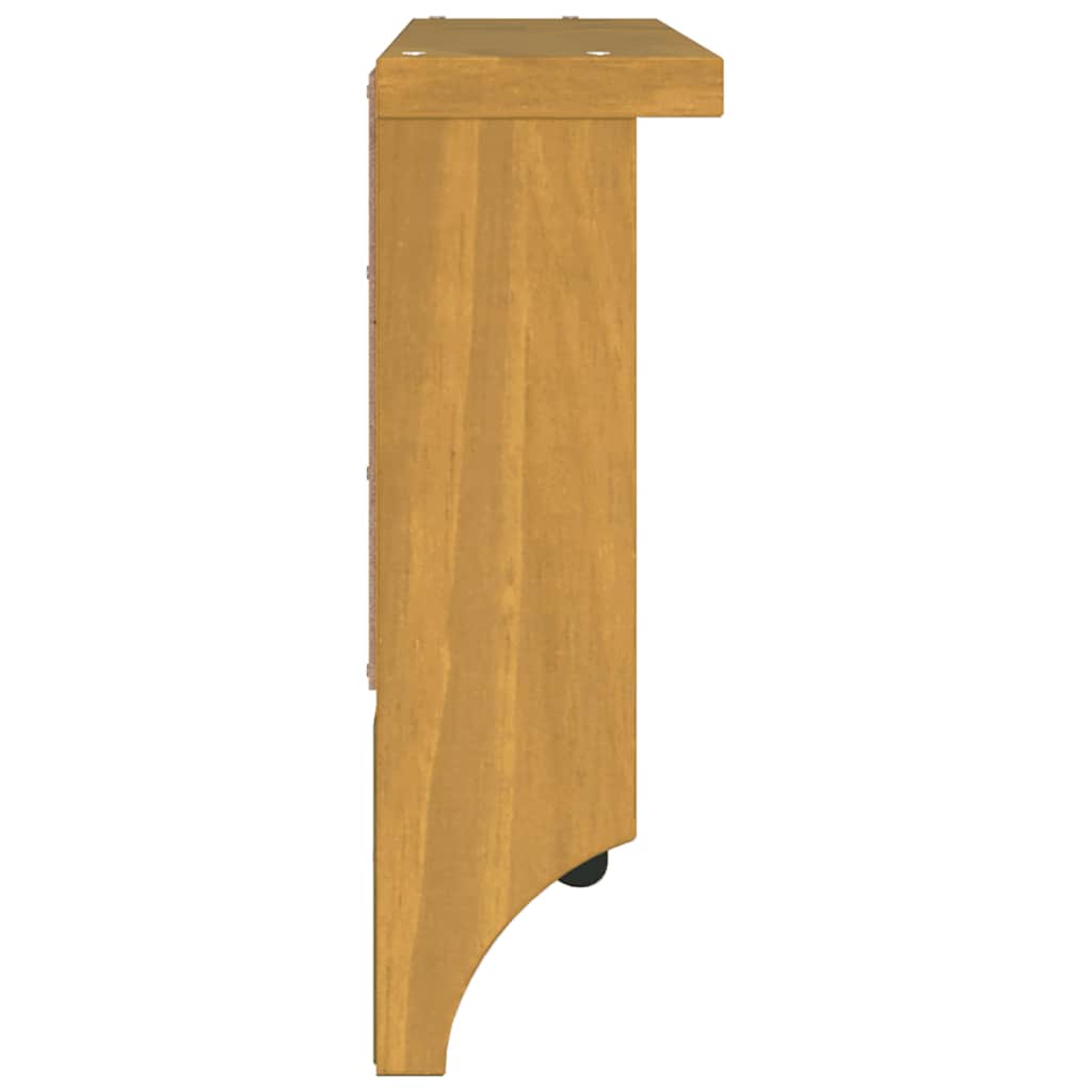 Veggmontert knaggrekke SANDNES 45x12x35 cm heltre furu
