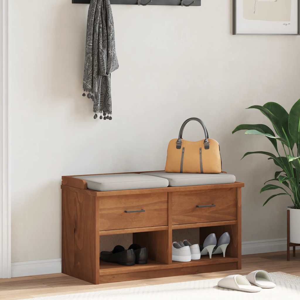 Gangbenk SANDNES 87x40x50 cm heltre furu