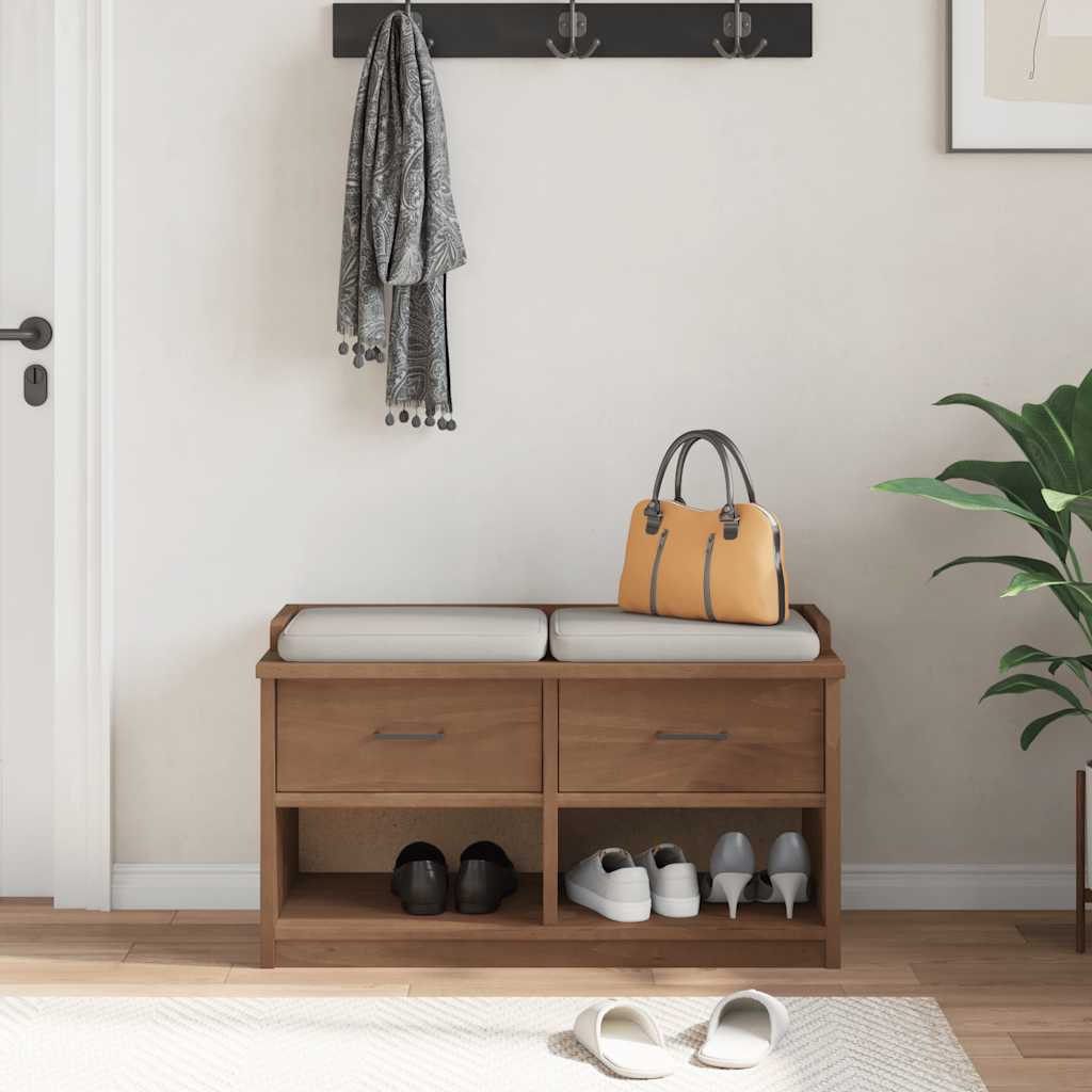 Gangbenk SANDNES 87x40x50 cm heltre furu