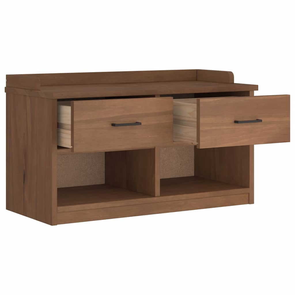 Gangbenk SANDNES 87x40x50 cm heltre furu
