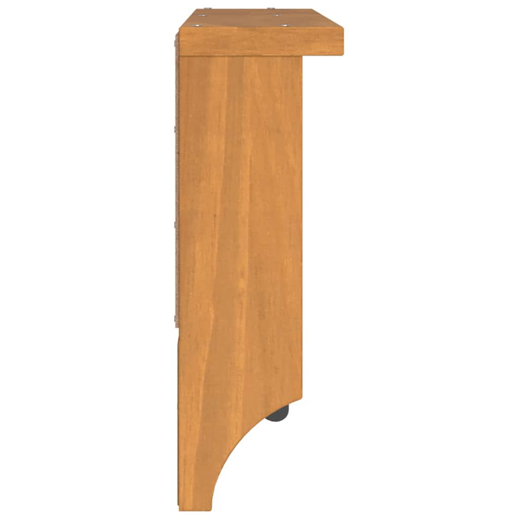 Veggmontert knaggrekke SANDNES 87x12x35 cm heltre furu