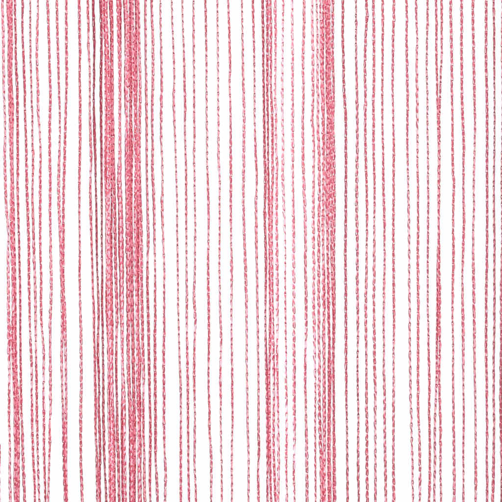 Trådgardiner 2 stk rosa 140x250 cm