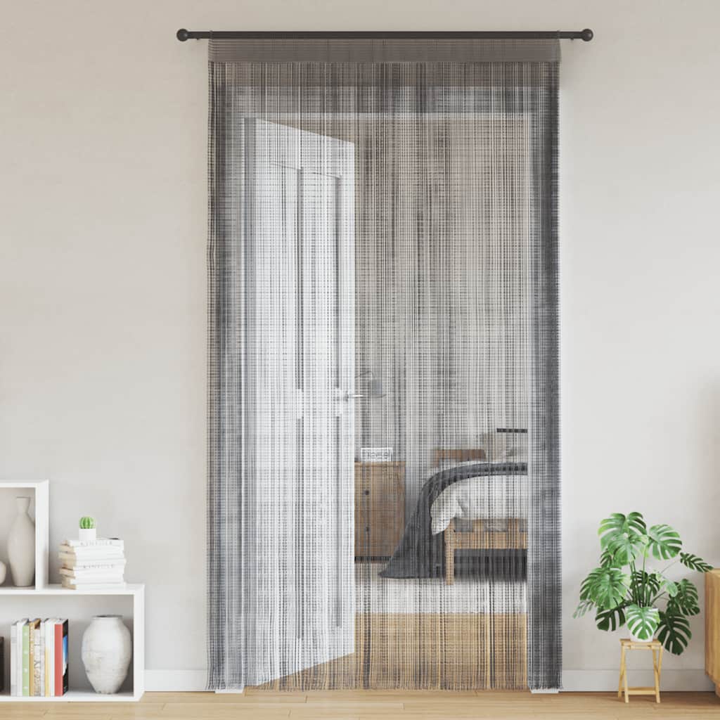 Snorgardiner 2 stk antrasitt 100x250 cm