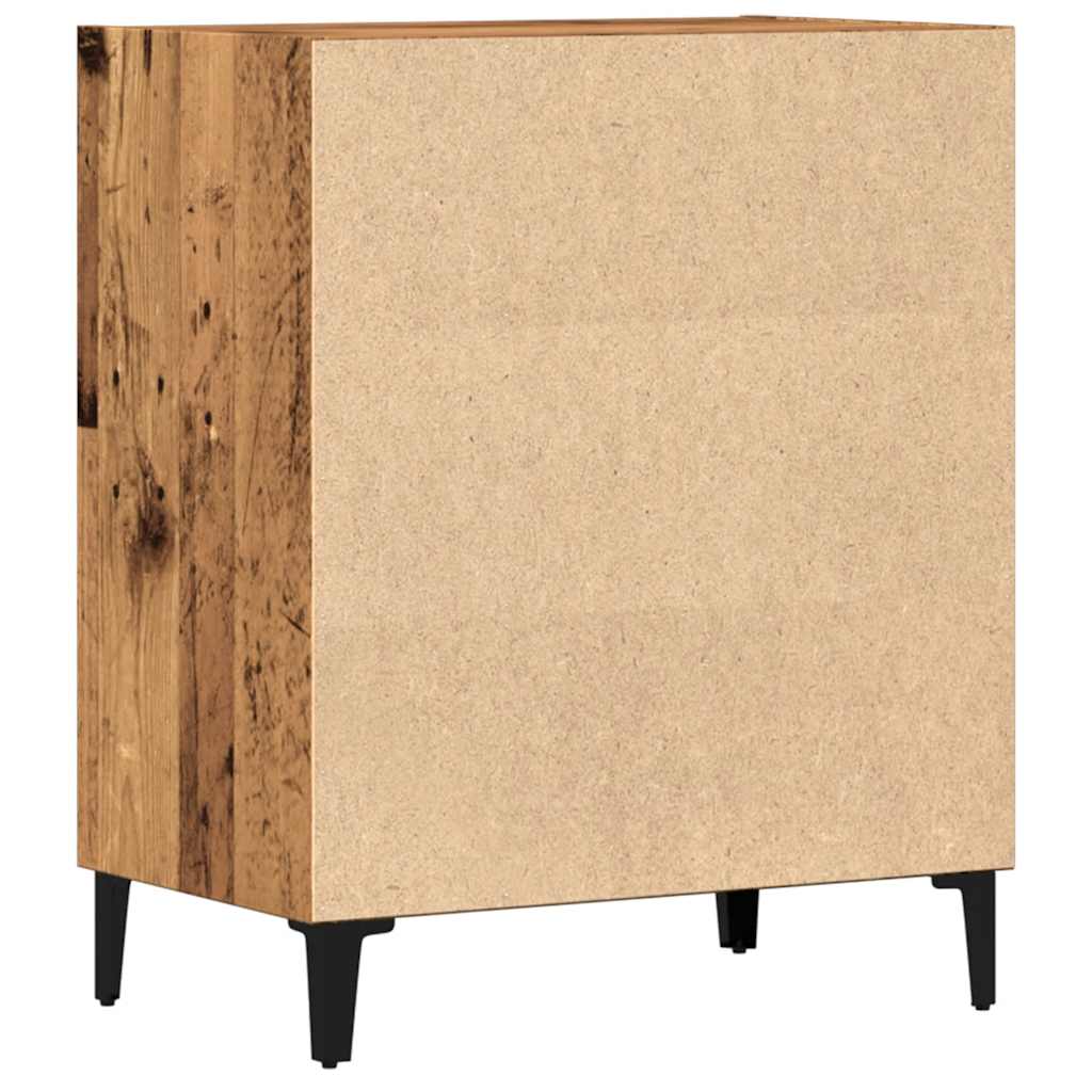 Skjenk gammelt tre 57x35x70 cm konstruert tre