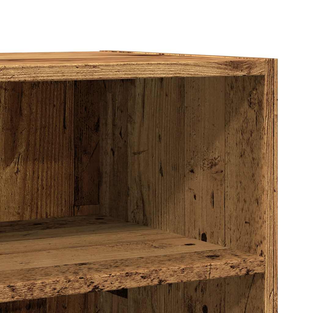 Skjenk gammelt tre 57x35x70 cm konstruert tre