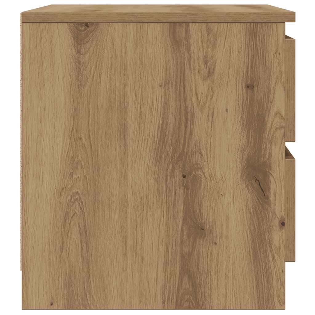 Nattbord artisan eik 50x40x43.5 cm konstruert tre