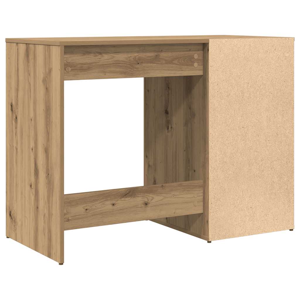 Skrivebord artisan eik 100x49x75 cm konstruert tre