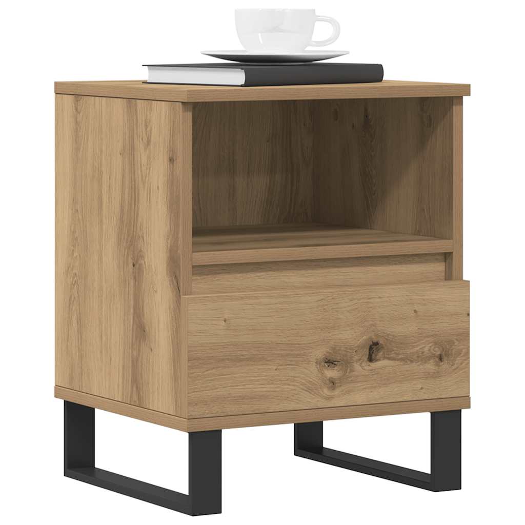 Nattbord artisan eik 40x35x50 cm konstruert tre