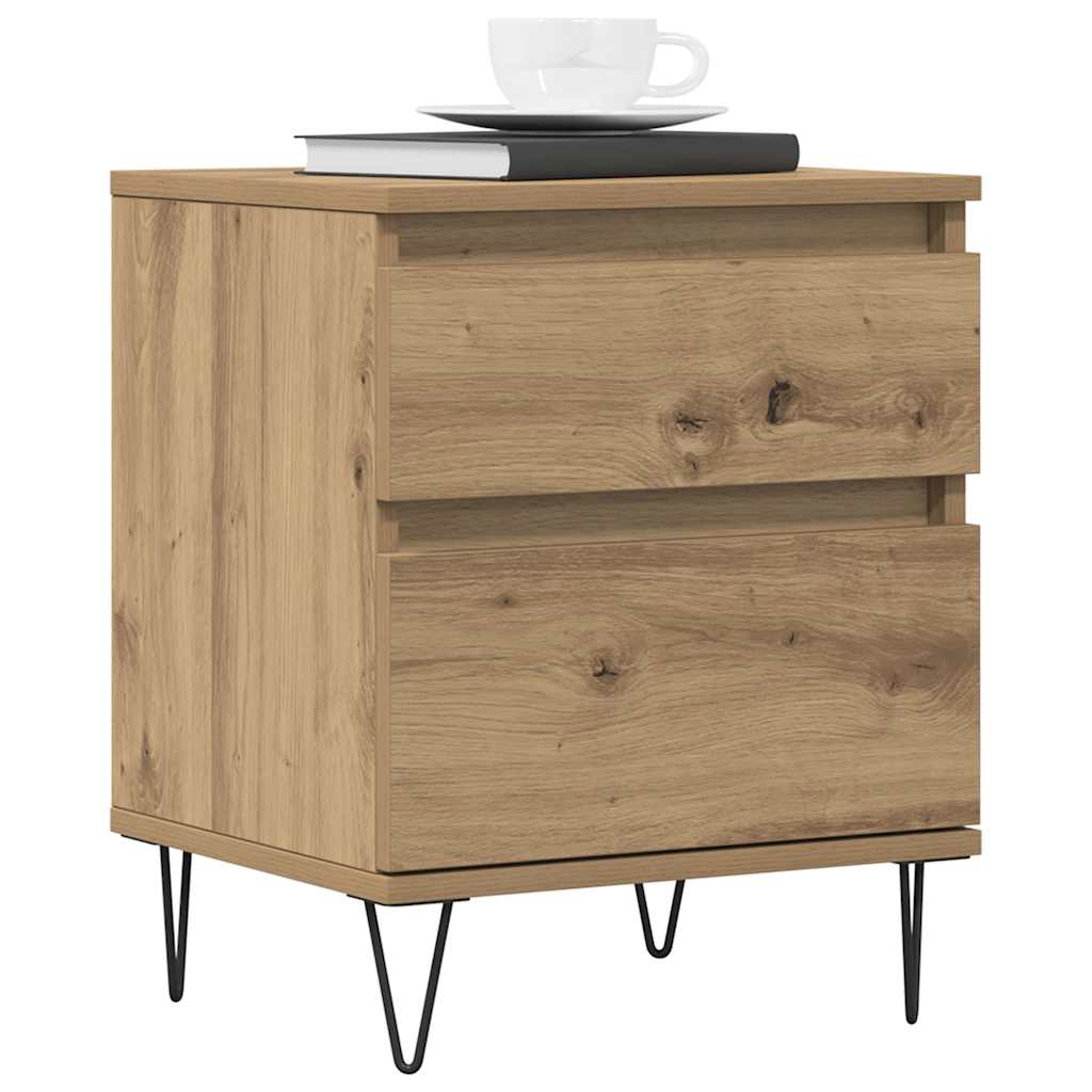 Nattbord artisan eik 40x35x50 cm konstruert tre