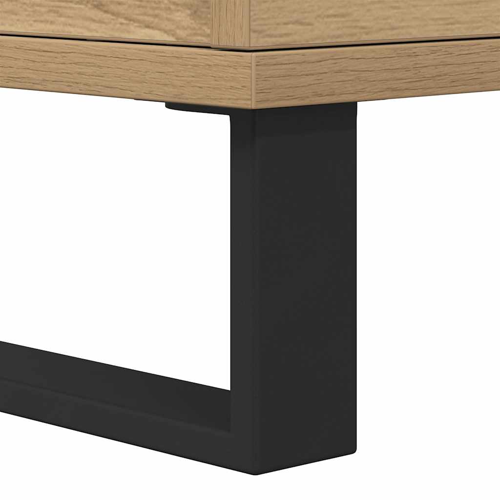 Nattbord 2 stk artisan eik 40x35x50 cm konstruert tre