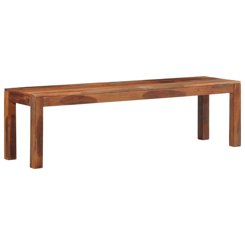 Benk 160 cm heltre akasie