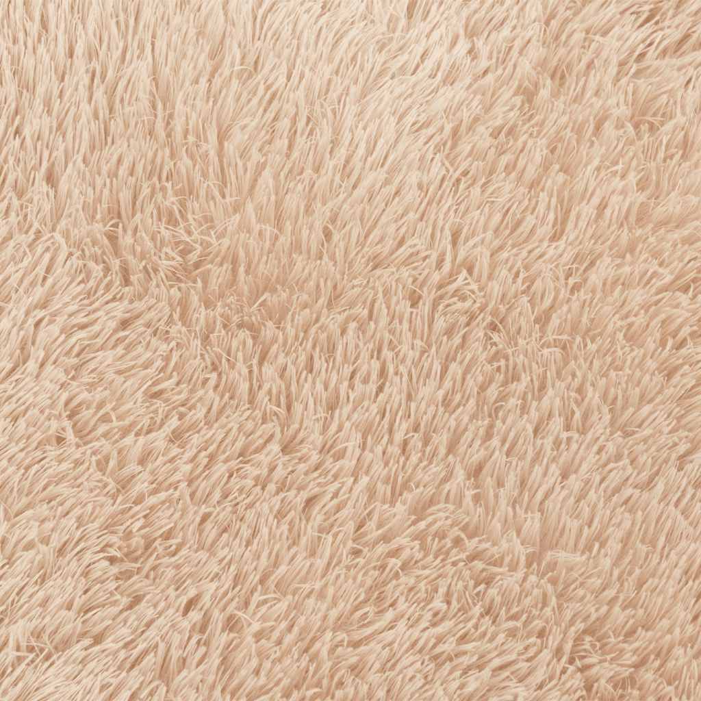 Flossteppe med lang luv NAVARRA beige 60x100 cm polyester