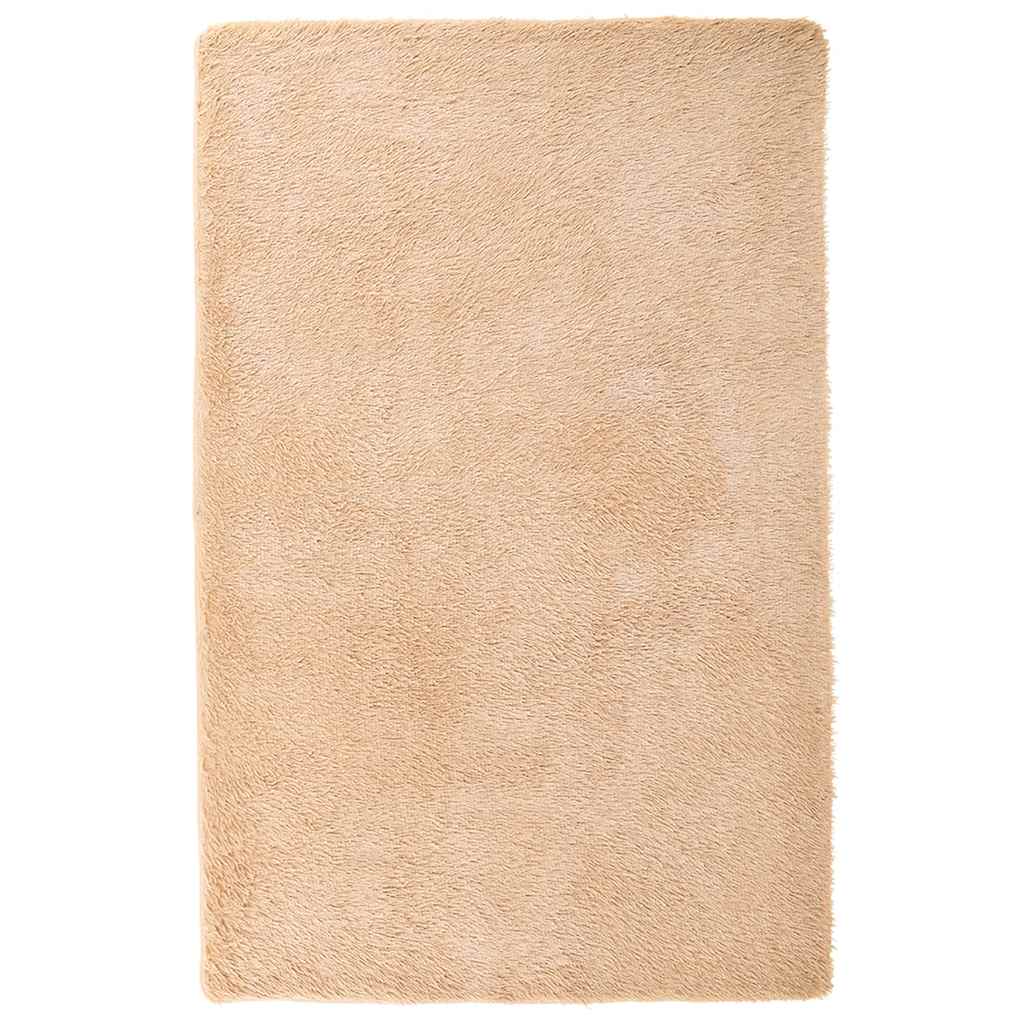 Flossteppe med lang luv NAVARRA beige 130x200 cm polyester