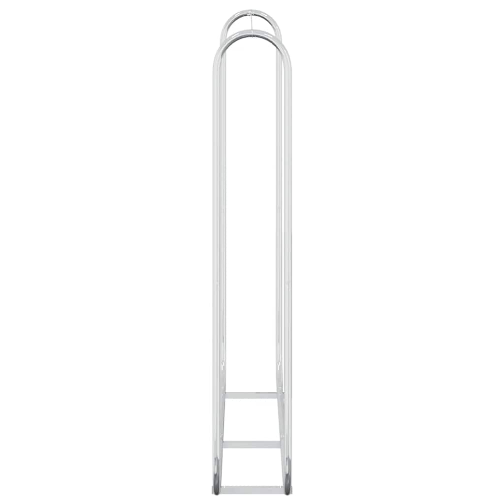 Vedstativ 150x25x150 cm Galvanisert stål