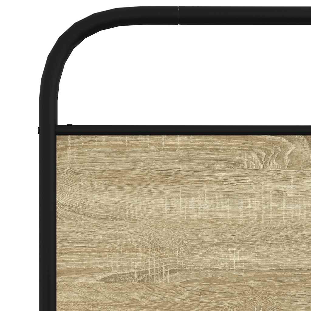 Sengeramme uten madrass sonoma eik 90x190 cm konstruert tre