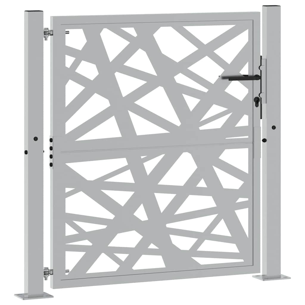 Hageport 100x100 cm værbestandig stållampedesign