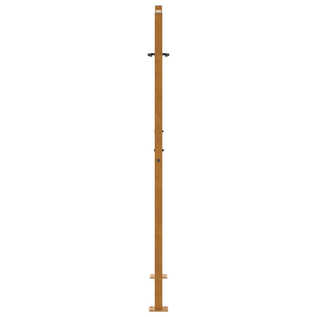 Hageport 100x150 cm værbestandig stållampedesign