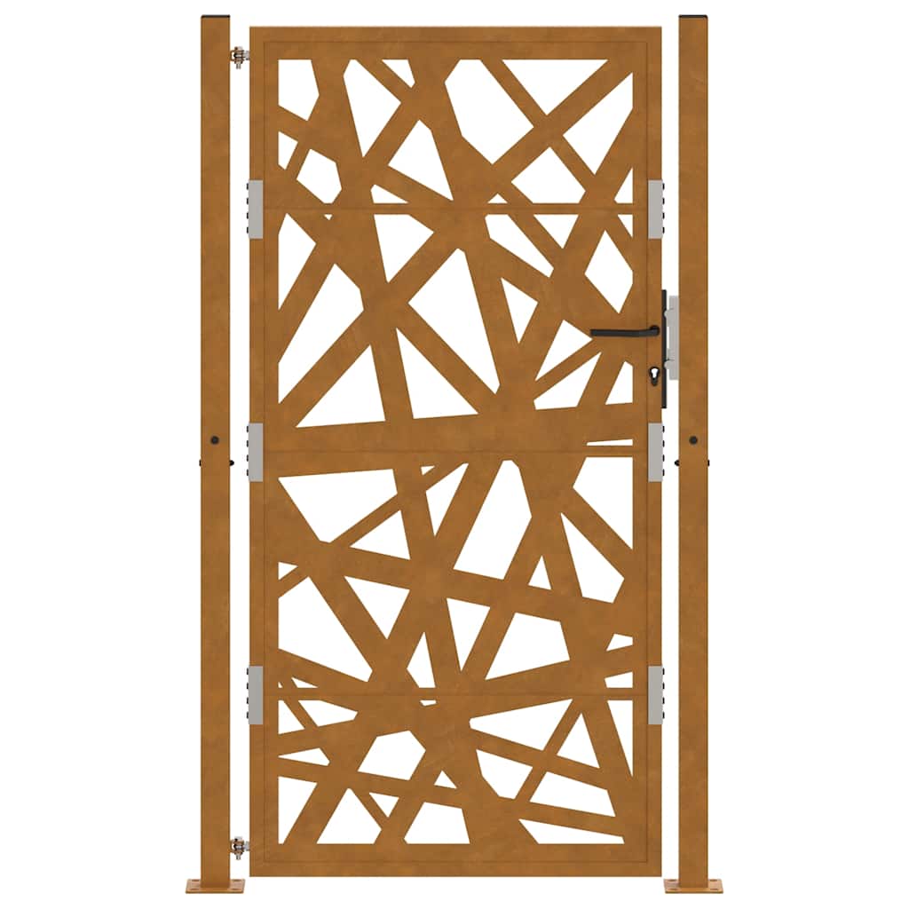 Hageport 100x175 cm værbestandig stållampedesign