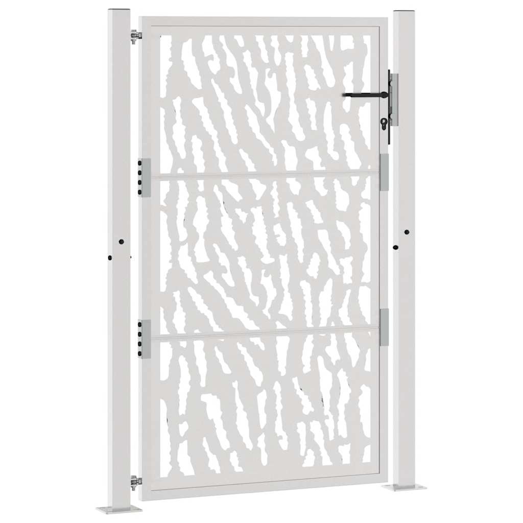Hageport 100x150 cm værbestandig stålspordesign
