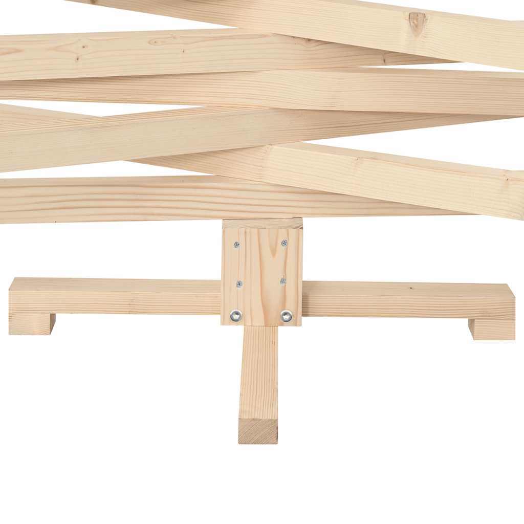 Juletre i tre til dekorasjon 150 cm heltre furu