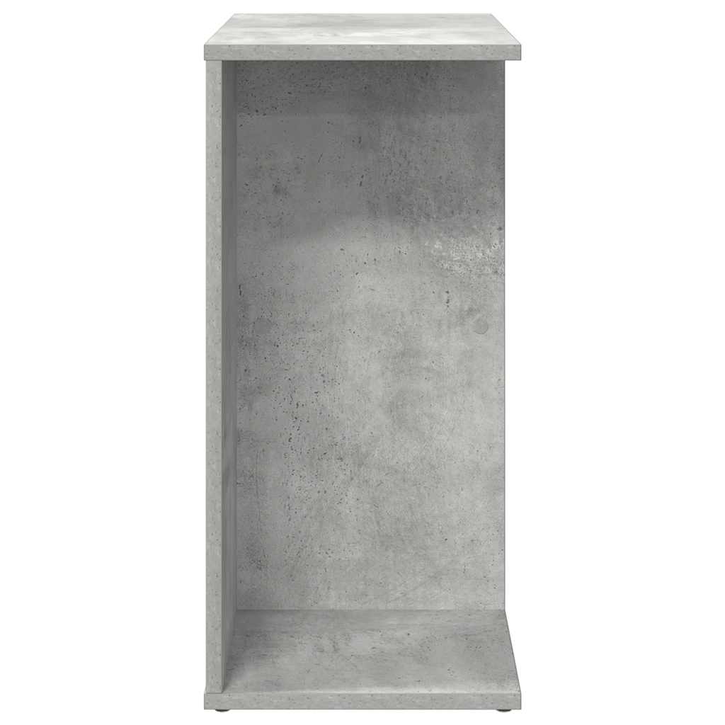 Nattbord betonggrå 46,5x29x61 cm konstruert tre