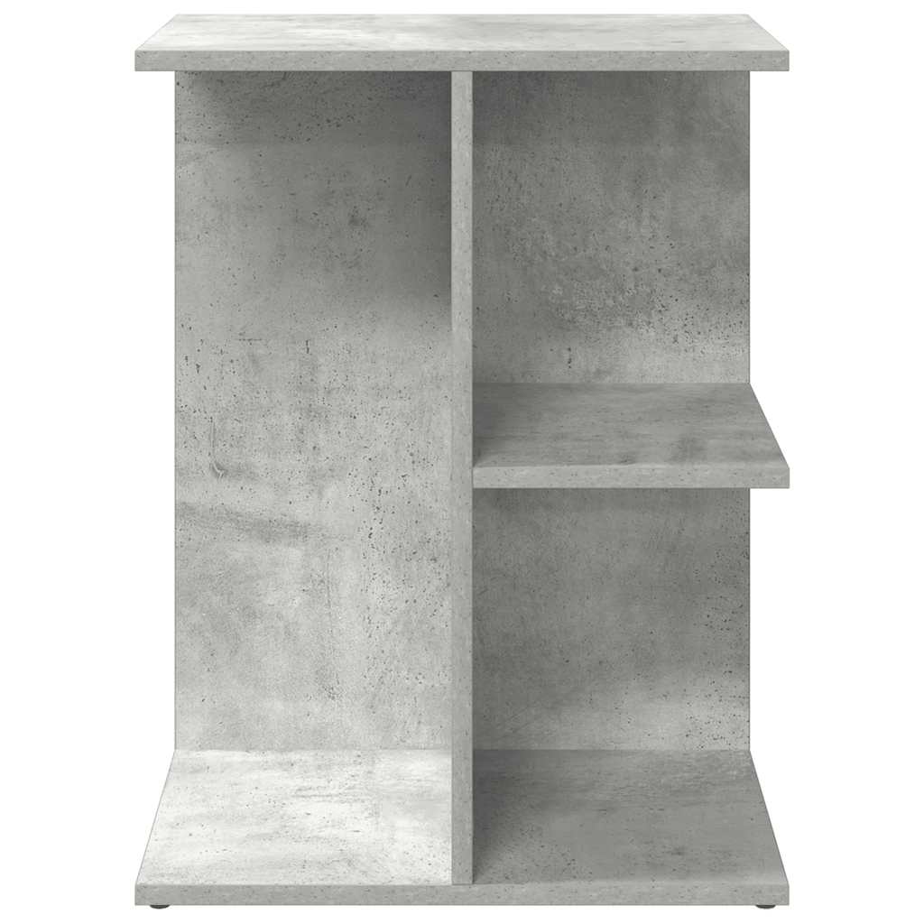 Nattbord 2 stk betonggrå 46,5x29x61 cm konstruert tre