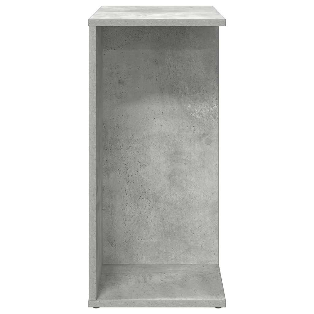 Nattbord 2 stk betonggrå 46,5x29x61 cm konstruert tre