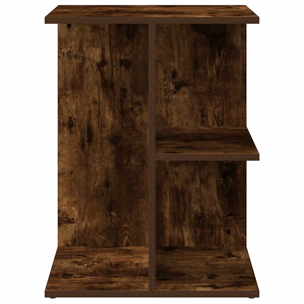Nattbord 2 stk røkt eik 46,5x29x61 cm konstruert tre