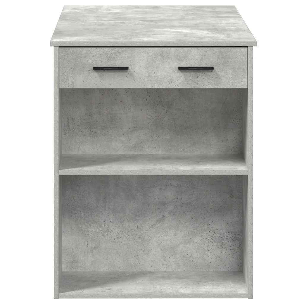 Skrivebord med skuff og hylle 102x62x77,5 cm konstruert tre