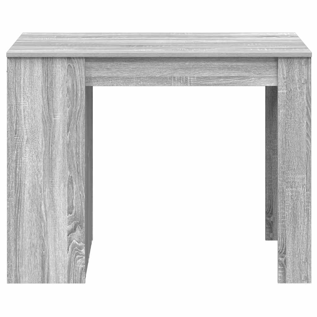 Skrivebord med skuff og hylle 102x62x77,5 cm konstruert tre