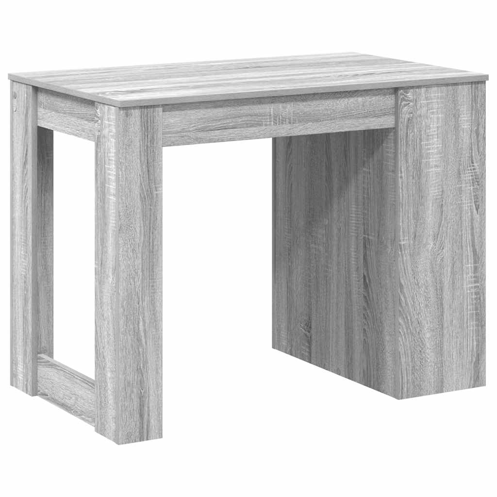 Skrivebord med skuff og hylle 102x62x77,5 cm konstruert tre