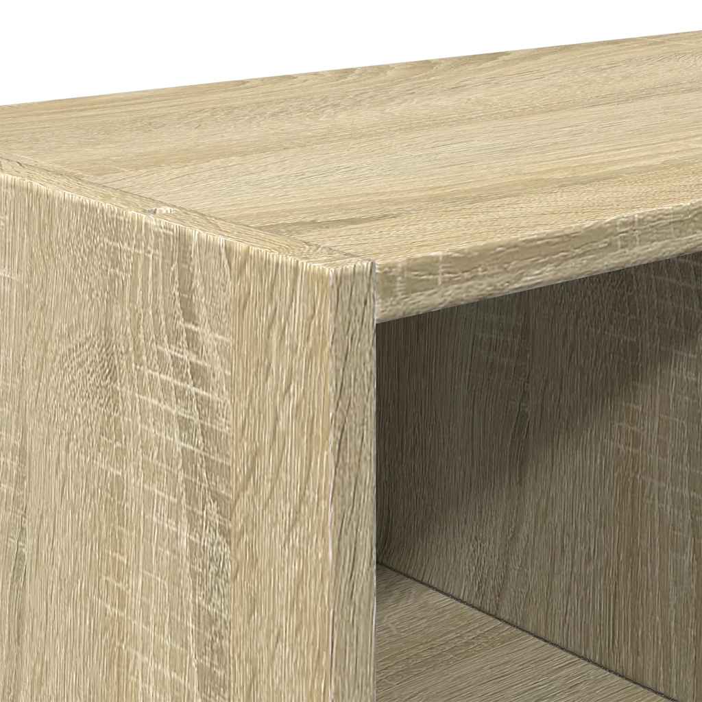 Skostativer 2 stk stablebar sonoma eik 89,5x30x40 cm