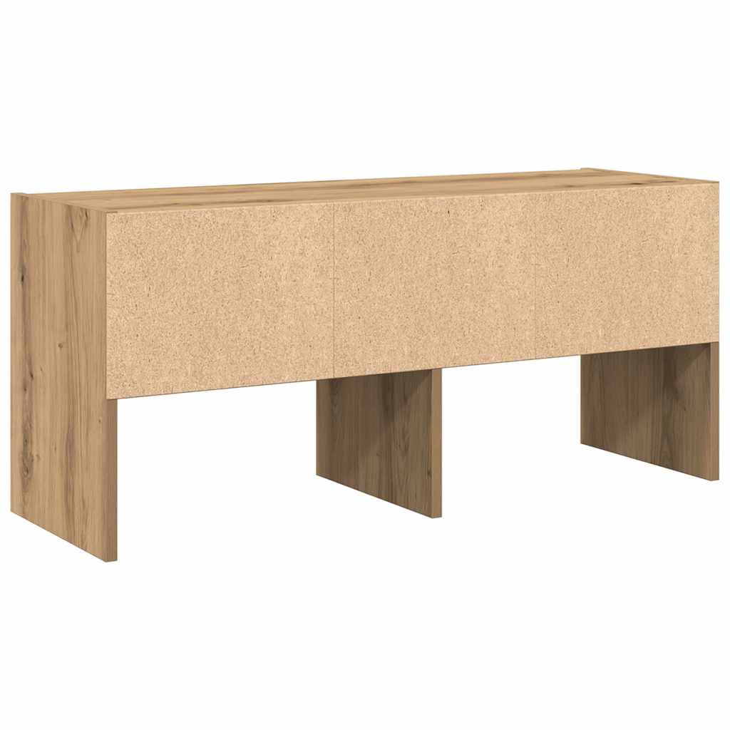 Skostativ stablebar artisan eik 89,5x30x40 cm