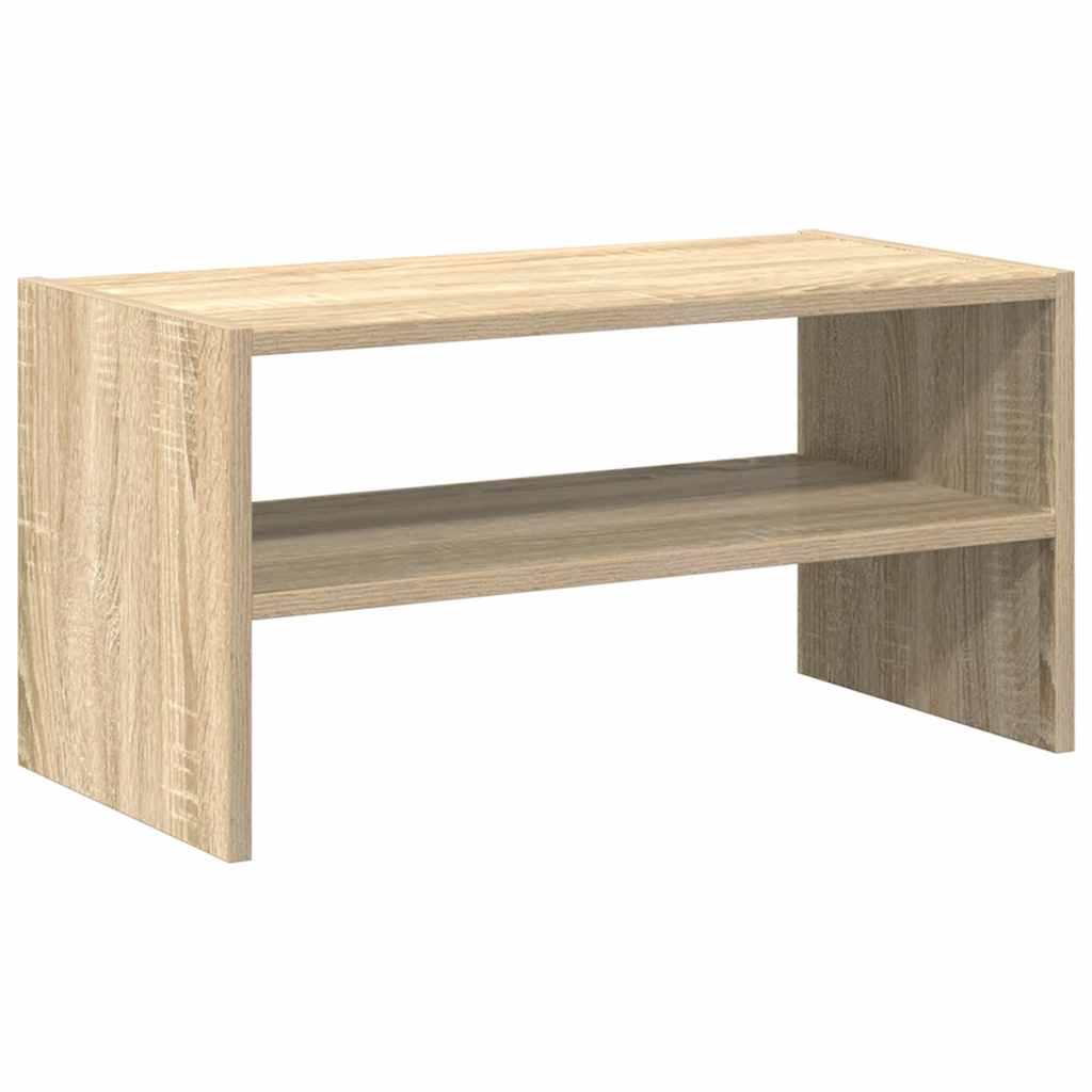 Skostativ stablebar sonoma eik 60x30x30,5 cm