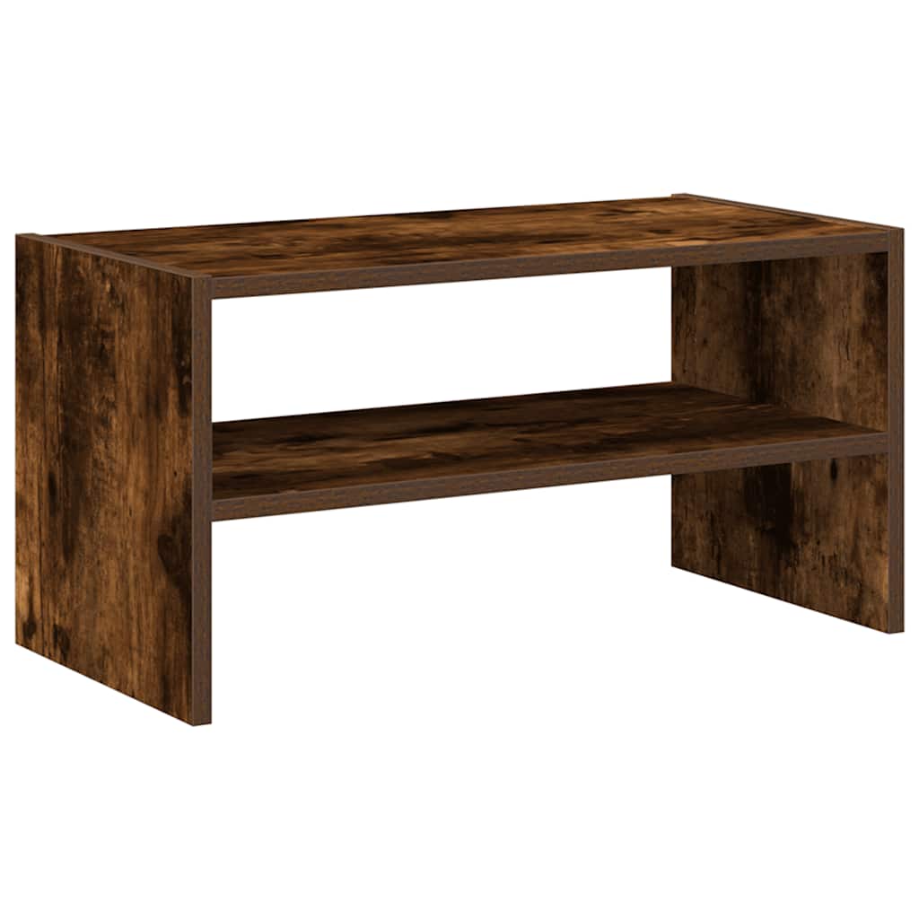 Skostativ stablebar røkt eik 60x30x30,5 cm